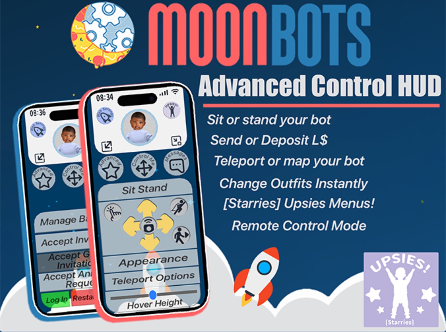 Introducing the MOONBots Advanced Control HUD!